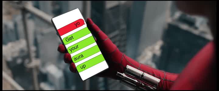 Spider-Man Aura Up